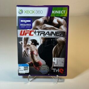 UFC Personal Trainer The Ultimate Fitness System XBOX 360 Kinect Game